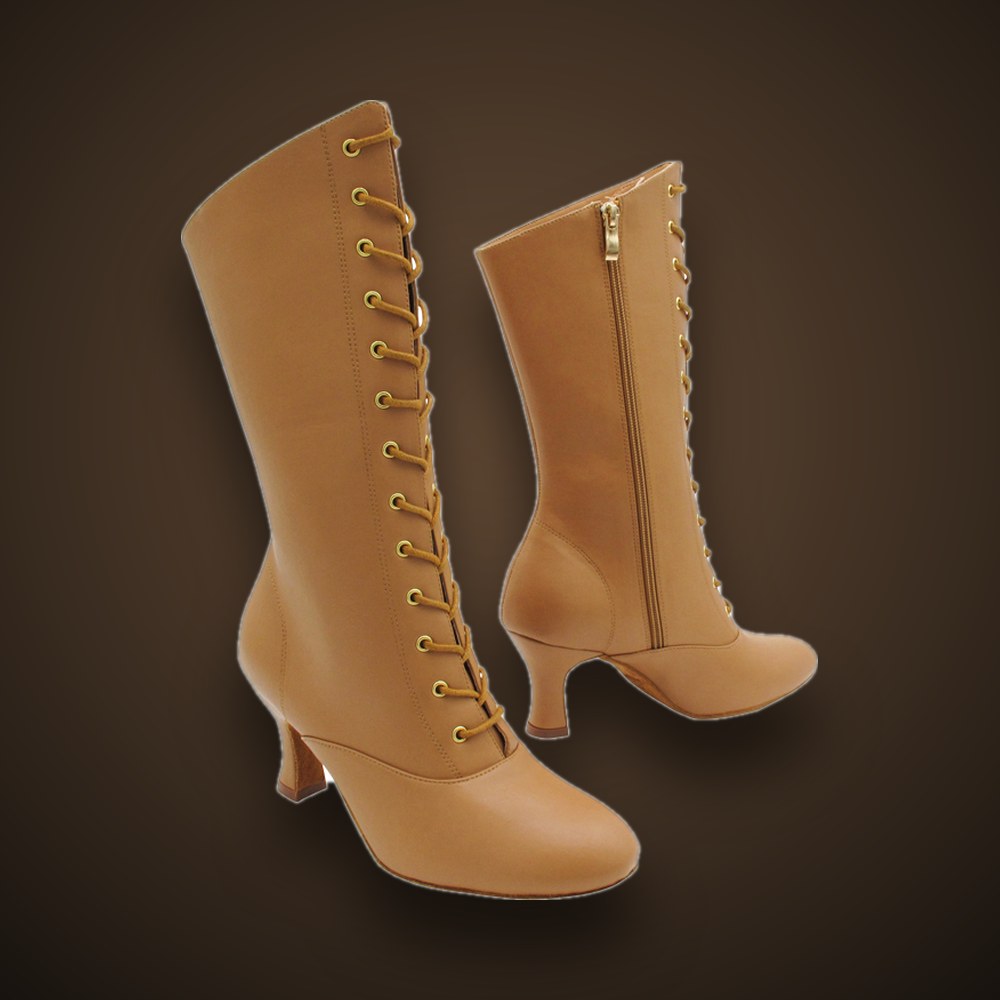 Dennis PaSamba Very Fine Classic CanCan Dance Boot, Latin dance shoes from Dennis PaSamba Dance Company in Chicago