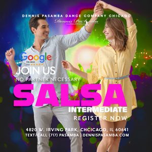 Salsa Bachata Cumbia Zouk KiZomba Dance Class In chicago Dennispasamb.com / Text or Call (717) PASAMBA Private Dance and Group dance Lessons