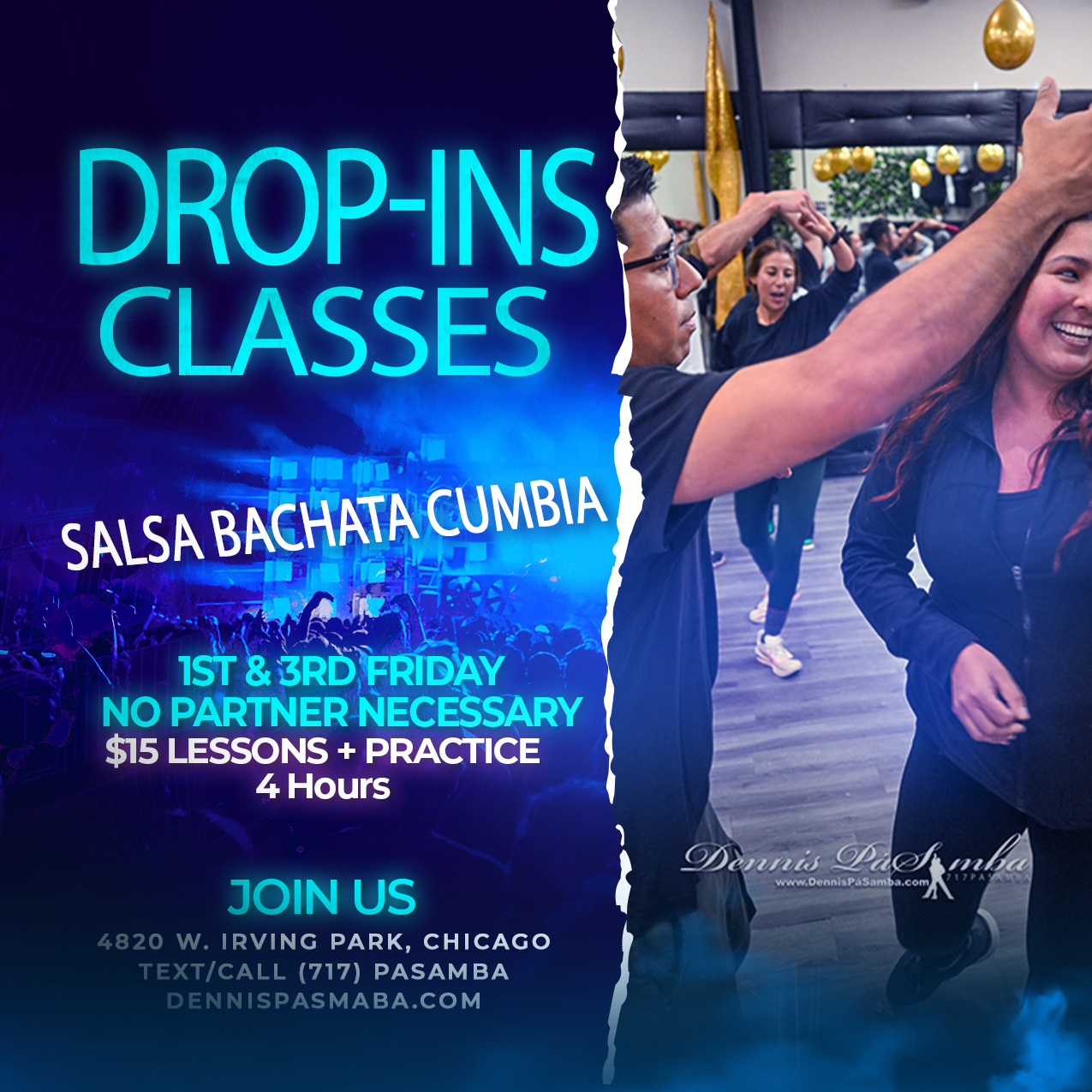 Dennis PaSamba — dance studio in Chicago, IL