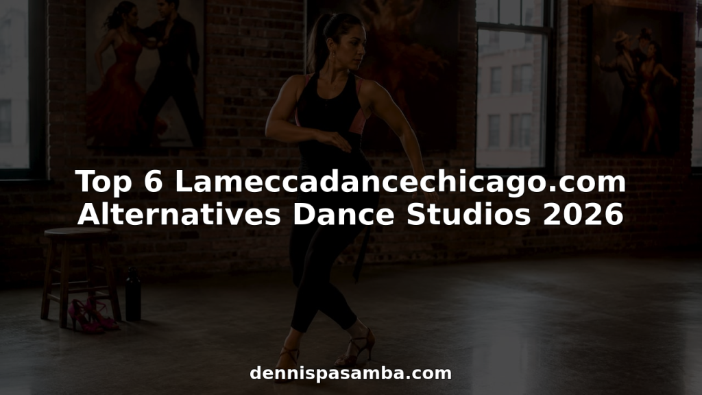 Dance instructor practicing salsa in studio